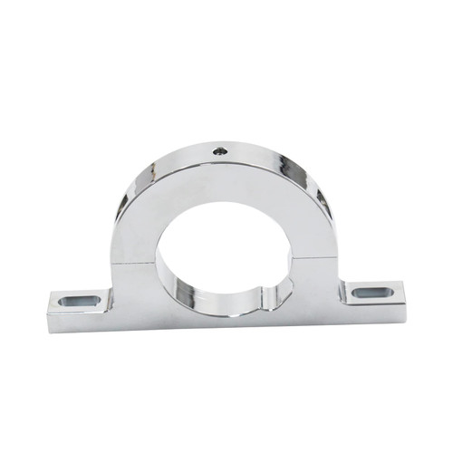 LVOUP Aluminum Universal Steering Billet 2" Steering Column Keyed No Drop Mount for Most Common Fit for GM GMC Chevy Dodge Ford 2" Hole Brushed Underdash Mount River Clamp