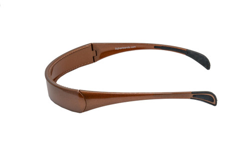 SqHair Hinged Headband fits like sunglasses providing lift and style without giving you a headache Band (Copper)
