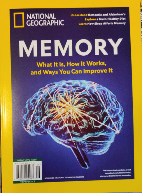 National Geographic Memory Magazine Issue 17 What It Is, How it Works, And Ways You Can Improve It [Single Issue Magazine] NG Media