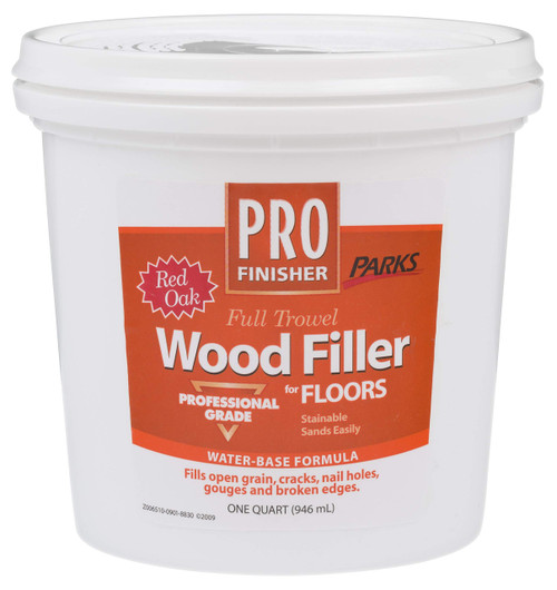 Rust-Oleum 138914 Parks Pro Finish Floor Filler, Quart, Red Oak Rust-Oleum 138914 Parks Pro Finish Floor Filler, Quart, Red Oak