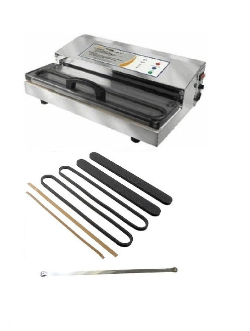 Pro-2300/2100 Vacuum Sealer Repair Kit, Includes Seals, Teflon 2 seals & heat element, for Pro-2300 Model vacuum sealers includes wire heat element. Pro-2300/2100 Vacuum Sealer Repair Kit, Includes Seals, Teflon 2 seals & heat element, for Pro-2300 Model vacuum sealers includes wire heat element.