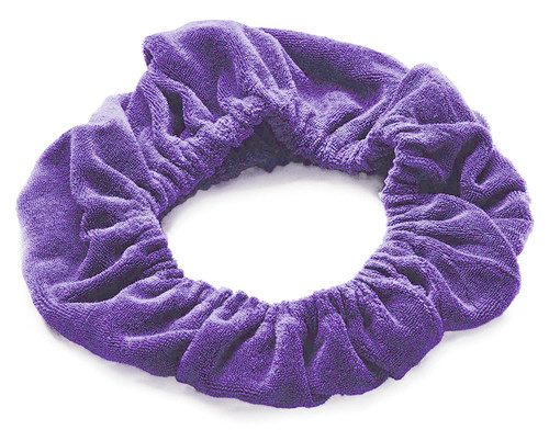TASSI (NxN Purple) Hair Holder Head Wrap Stretch Terry Cloth, The Best Way To Hold Your Hair Since...Ever!