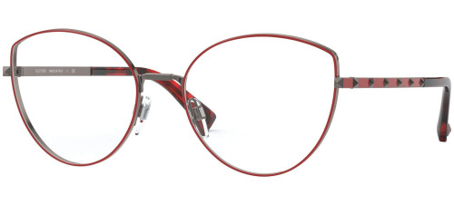 Eyeglasses Valentino VA 1018 3012 Gunmetal/Red Eyeglasses Valentino VA 1018 3012 Gunmetal/Red