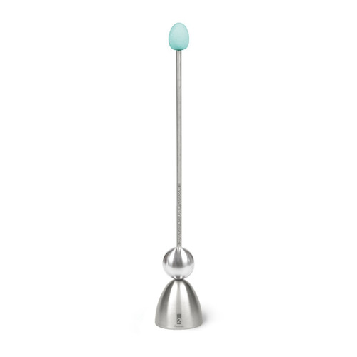 Take2 Clack Retro Egg Topper, Stainless Steel, Pink, Stainless Steel, mint, 29 x 4.5 x 29 cm