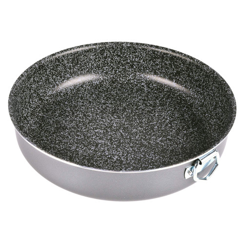 ALLUFLON Tradizione Italia Cake Pan, Aluminium, Black, 28 cm