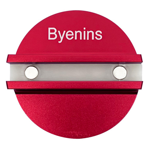 Large Slotted Universal Magnetic Jack Pad Weld Frame Rail Adapter(red) for Most Model Cars