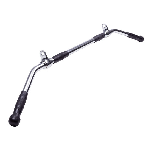 AmStaff Fitness 48" Straight Ez Curl Lat Pull Down Bar with Revolving Double Hook for Dual Pulley Cable Machines, Functional Trainer Multi-Purpose AmStaff Fitness 48" Straight Ez Curl Lat Pull Down Bar with Revolving Double Hook for Dual Pulley Cable Machines, Functional Trainer Multi-Purpose
