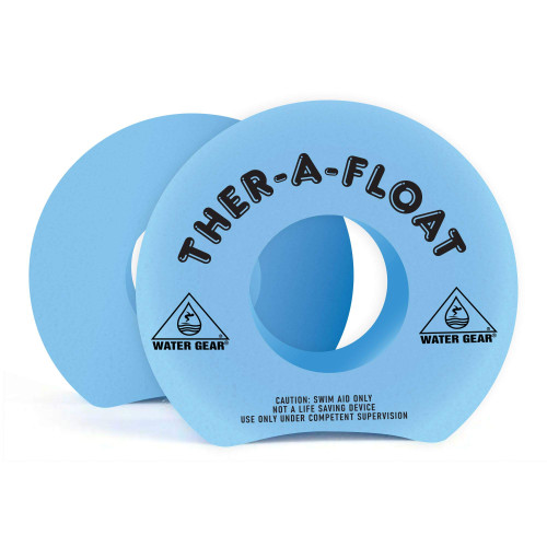 Water Gear Ther-A-Float Rings - Arm Floating Ring Device for Deep Water Exercise - Aquatic Sports Workout - Sleeves Bands for Vertical Suspension - For Men and Women