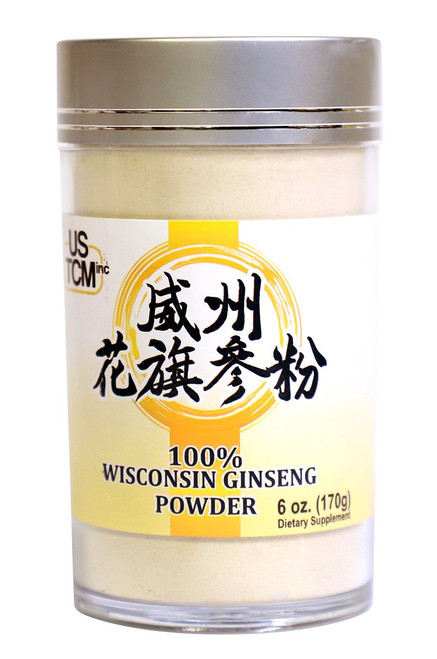 USTCM Wisconsin American Ginseng Powder 120 Mesh (6 oz)