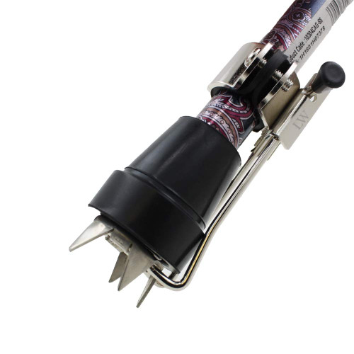 Ice Grip Studded Retractable Walking Stick Snow Tip Prong Spike (Single or Pair) by Lifeswonderful