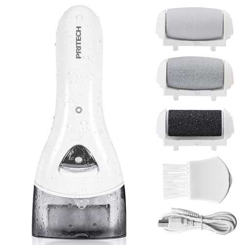 Electric Foot Callus Removers Rechargeable, Portable Electronic Foot File Pedicure Tools, Electric Callus Remover Foot Scrubber Kit, Professional Foot Care Ideal Gift for Dead, Hard Cracked Dry Skin