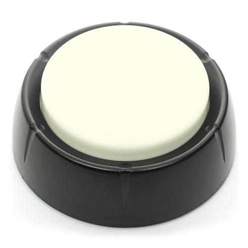 Cirbic Large Talking Alarm Clock for Blind - Announcing Time, Date and Week of Day. Perfect for Visually impaired, Elderly, Hearing aid (White)