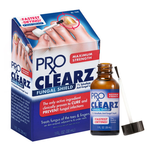 ProClearz Fungal Shield Maximum Strength Brush-On Anti-Fungal Liquid, 1 Ounce Bottle (Pack of 2)