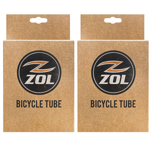 Zol Bicycle Bike Inner Tube 20" x1 3/8 Presta Valve 48mm Valve (2)
