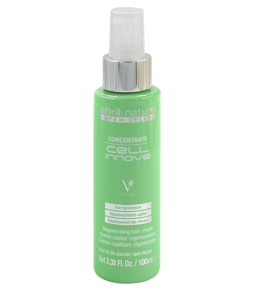 abril et nature - Cell Innove - Professional Hair Serum - Regenerates and Rejuvenates - For All Hair Types - Concentrated with Plant Stem Cells - Cuticle Sealer - 100 ml