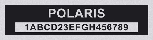 Custom engraved ID Tag-Compatible with Polaris