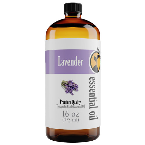Natures-Star Lavender Essential Oil, 16 Ounce, Therapeutic Grade for Aromatherapy, Candle & Soap Making, Diffusers & Home, Lavender Oil
