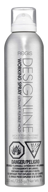 DESIGNLINE Working Spray, 9 oz - Regis Ultimate Flexible Spray Styling Aid