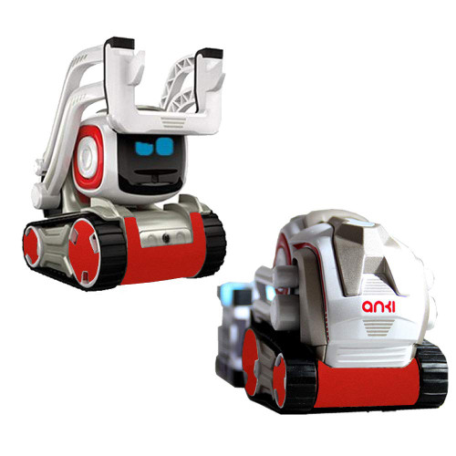 IPG for Cozmo Robot Face Screen Guard Decoration KIT Include Wheels&Body Set 7 Units Decals+2 Units Screen Protector (Red Pearl)