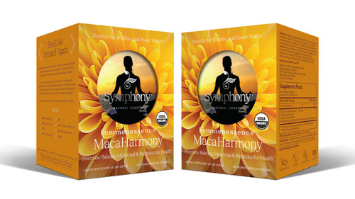 Femmenessence® MacaHarmony® – Clinically Studied Hormone Balance Support for Menstrual Health, PMS Relief, Mood, Skin & Fertility (240 Capsules, 120 Day Supply)