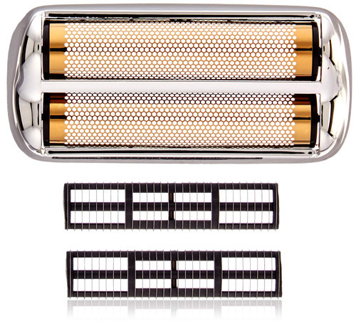 BabylissPRO Barberology Professional FXRF2 SILVERFX Replacement Double Foil Shaver Head with 2 Cutters