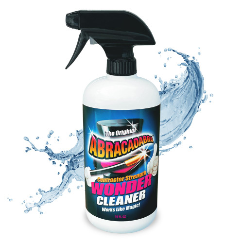 Abracadabra® Contractor Strength Wonder Cleaner - As Seen on TV - 16 fl oz - Gunk & Build up Remover - Removes Tar, Adhesives, Gum, Stickers, Sap, Oils & More on Most Surfaces - Better Stronger Faster Abracadabra® Contractor Strength Wonder Cleaner - As Seen on TV - 16 fl oz - Gunk & Build up Remover - Removes Tar, Adhesives, Gum, Stickers, Sap, Oils & More on Most Surfaces - Better Stronger Faster