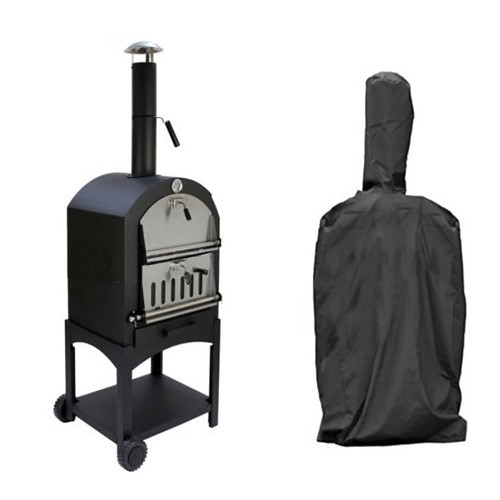 FLR 63 Inch Outdoor Pizza Oven Cover,BBQ Grill Cover Patio Pizza Oven Rain Cover, Heavy Duty Dust-Proof Weather Resistant Polyester Fabric BBQ Protective Cover-Black (63x15x20in) FLR 63 Inch Outdoor Pizza Oven Cover,BBQ Grill Cover Patio Pizza Oven Rain Cover, Heavy Duty Dust-Proof Weather Resistant Polyester Fabric BBQ Protective Cover-Black (63x15x20in)