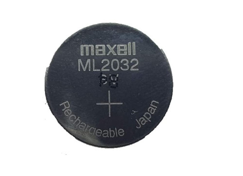 My Battery Supplier Replacement for Maxell ML2032 2032 Lithium Rechargeable Coin Cell 1 Battery