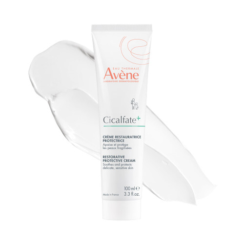 Avène Cicalfate+ Restorative Protective Cream, Face Moisturizer, face cream for sensitive skin, helps restore skin barrier, restorative cream, safe for infants, children and adults, 3.3 Fl Oz