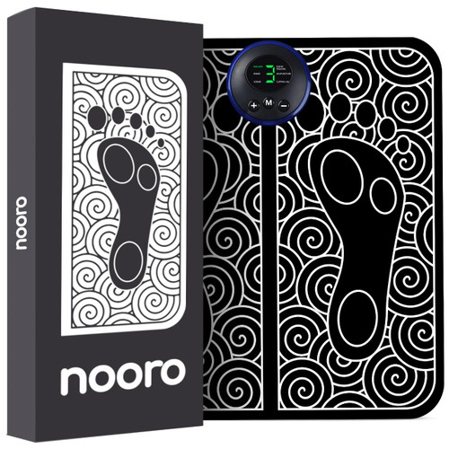 nooro Portable Foot Massager - Soothing Comfort & Revitalization for Tired Feet, 15 Minute Massage with 6 Settings, Pulse Sensation with Deep Tissue Results nooro Portable Foot Massager - Soothing Comfort & Revitalization for Tired Feet, 15 Minute Massage with 6 Settings, Pulse Sensation with Deep Tissue Results