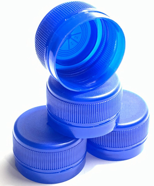 Sneak Alcohol Caps Anywhere, Reseal Your Water Bottle Perfectly 28mm (12) | Leak Free, Fits Fiji | Bootleg, Smuggle, Hide Liquor to Concerts, Sports, Festivals | 12 Blue Screw Lids