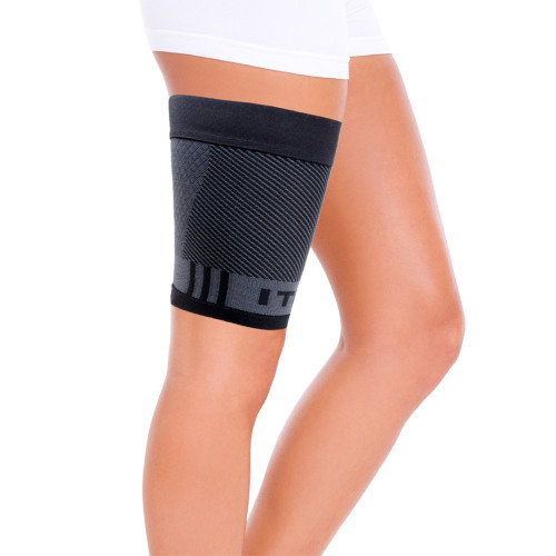 OrthoSleeve Thigh Quad Iliotibial Band Brace for thigh pain, hamstring weakness and ITB syndrome