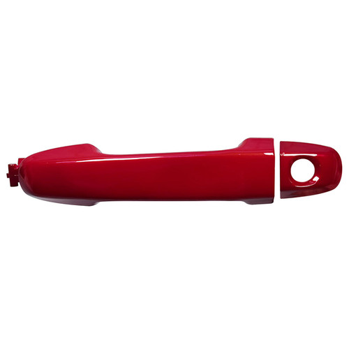 Lcyolada Front Left Drive Exterior Door Handle Compatible with Toyota Camry 2012 2013 2014 2015 2016 2017, 69211-06090-D0, Red Painted Color