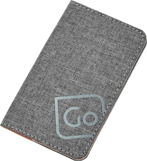 Go Travel The Slip Micro-Sized RFID Wallet - Protects Against Identity Theft & Digital Crime (Ref 687.101), Grey, CREDIT CARD, Contemporary