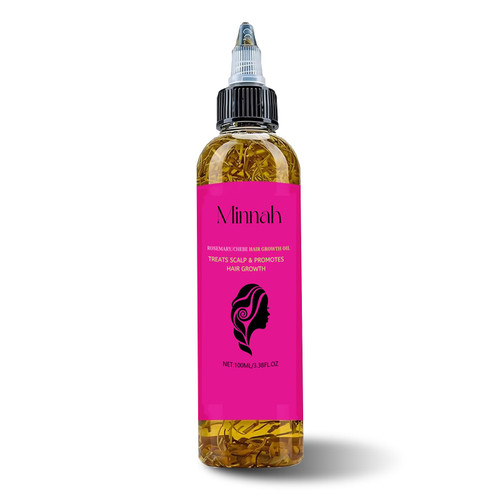 Minnah Herbal Hair Growth Oil,Minnah Batana Oil for Hair Growth,Extra Strength Rosemary,Fenugreek Herbal (1)