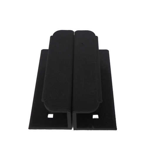 eTech4Us 2 Pack Black Replacement Door Handles Compatible with Yardmaster Outsunny Metal Sheds and Others