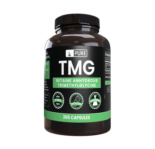 Pure Original Ingredients TMG (365 Capsules) No Magnesium Or Rice Fillers, Always Pure, Lab Verified Pure Original Ingredients TMG (365 Capsules) No Magnesium Or Rice Fillers, Always Pure, Lab Verified