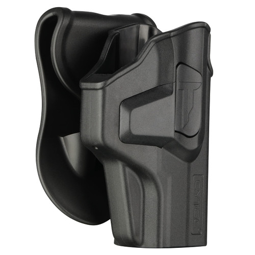Sig P320 M18 Holsters, OWB Holster for Sig P320 M18 Carry 3.9" - Index Finger Released | Adjustable Cant | Autolock | Outside Waistband | Matte Finish -Right Handed