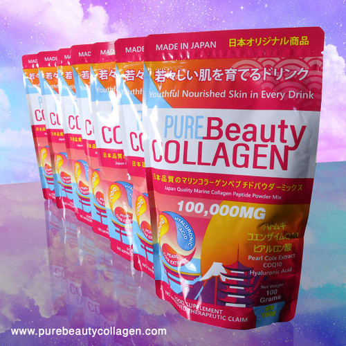 Pure Beauty Collagen 100,000mg Marine Collagen Powder Mix