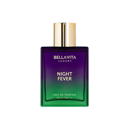 BELLAVITA Luxury NIGHT FEVER Perfume for Women and Men | Notes of Bergamot Mandarin, Peach, Musk & Vanilla | Long Lasting Eau De Parfum for Man and Woman | Fruity Premium Unisex Fragrance Scent BELLAVITA Luxury NIGHT FEVER Perfume for Women and Men | Notes of Bergamot Mandarin, Peach, Musk & Vanilla | Long Lasting Eau De Parfum for Man and Woman | Fruity Premium Unisex Fragrance Scent
