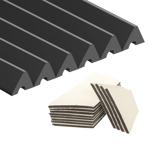 Scott Edward Billiards K66 Rubber Bumpers Pool Table Rail Cushions (Set of 6) Bumpers Replacement Bumpers Accessories- 7/8/9 Feet and Billiard Pool Table Cushion Facings Set of 12-3mm/0.12in Scott Edward Billiards K66 Rubber Bumpers Pool Table Rail Cushions (Set of 6) Bumpers Replacement Bumpers Accessories- 7/8/9 Feet and Billiard Pool Table Cushion Facings Set of 12-3mm/0.12in