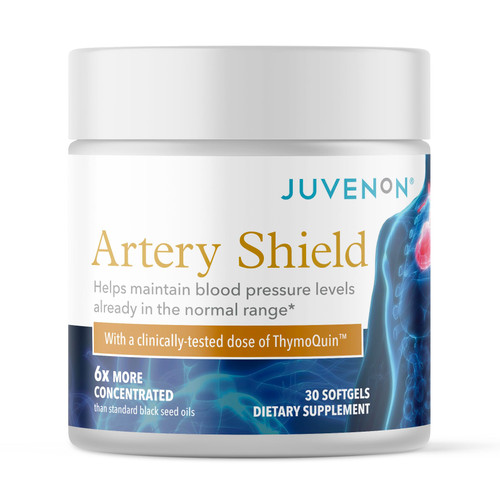 Juvenon Artery Shield - Supplement with Black Seed Oil