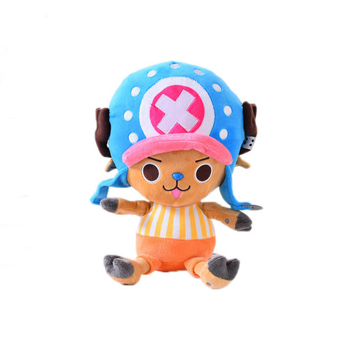 ALORVE Plush Figure Toys Plush Toy Tony Tony Chopper Anime Stuffed Plush Doll 11.7 Inches(Blue)