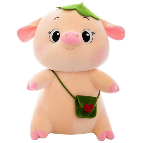 Ruzucoda Plush Pig Stuffed Animals Soft Toys Pink 9 Inches