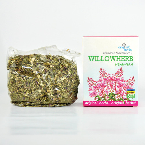 WILLOWHERB IVAN TEA (CHAMERION ANGUSTIFOLIUM L.) - 50g Wild Crafted Original Herbs Tea | Loose Leaves Wild Harvested, Detox, Natural Herbal Tea