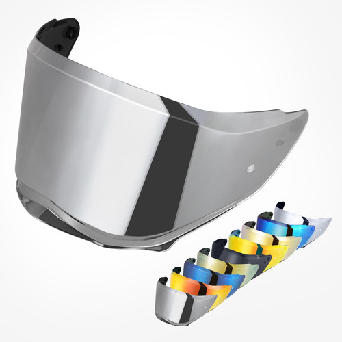 Helmet Face Shield for Sedici Duale Mips Helmet Visor Mips Parlare For SEDICI Duale Forged Carbon Helmets Replacement (Chrome Silver)