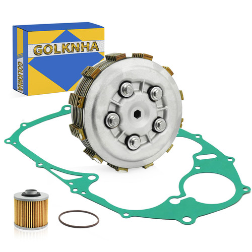 Clutch & Gasket Kit Compatible with Yamaha V Star 650 XVS650 1998-2016