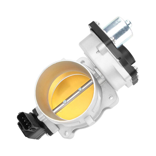 S20001 75mm 5.4L Throttle Body w/TPS Fit for 2005-2014 Ford & Lincoln Vehicles - 5.4L V8 Engine - for Expedition F150 F250 Super Duty F350, Lincoln Mark LT 06-08 / Navigator 05-14, OE# 8L3Z-9E926-A
