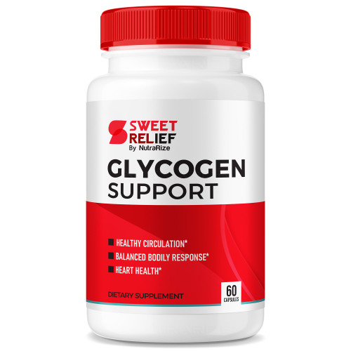 NutraRize Sweet Relief Glycogen Support - Sweet Relief Joint Support & Blood Vessel Cleaner, Sweet Relief Detox Support, SweetRelief Capsules Glyco Optimizer Cleanse Restore Rleaf (60 Capsules)