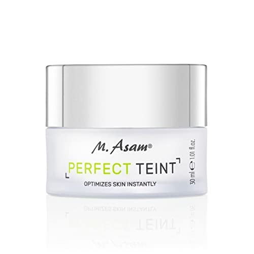 M. Asam Perfect Teint Instant Optimizing Cream smooths & perfects skin texture – blurs pores & fills in fine lines & wrinkles – skin instantly appears more even, 1.01 Fl Oz